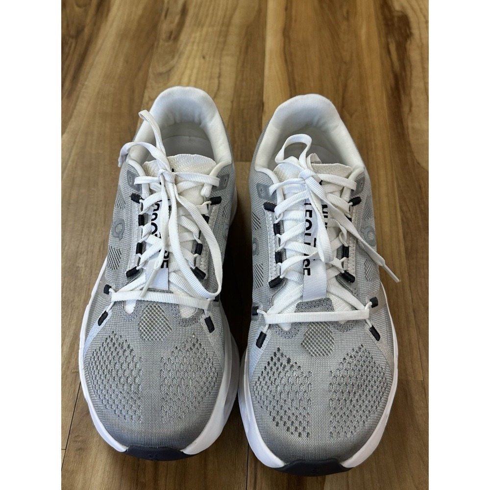 Size 10.5 - ON Cloudeclipse Alloy White Women's Running Walking Sneakers